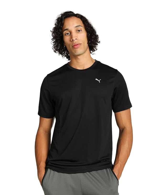 Puma Men's Solid Regular Fit T-Shirt - Image 2